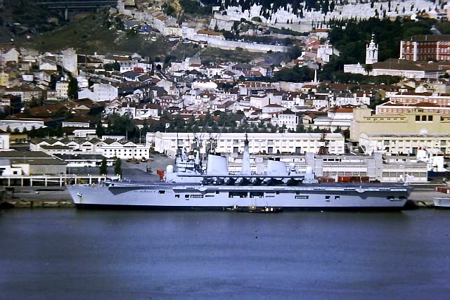 HMS ILLUSTRIOUS - Lisbon 1984